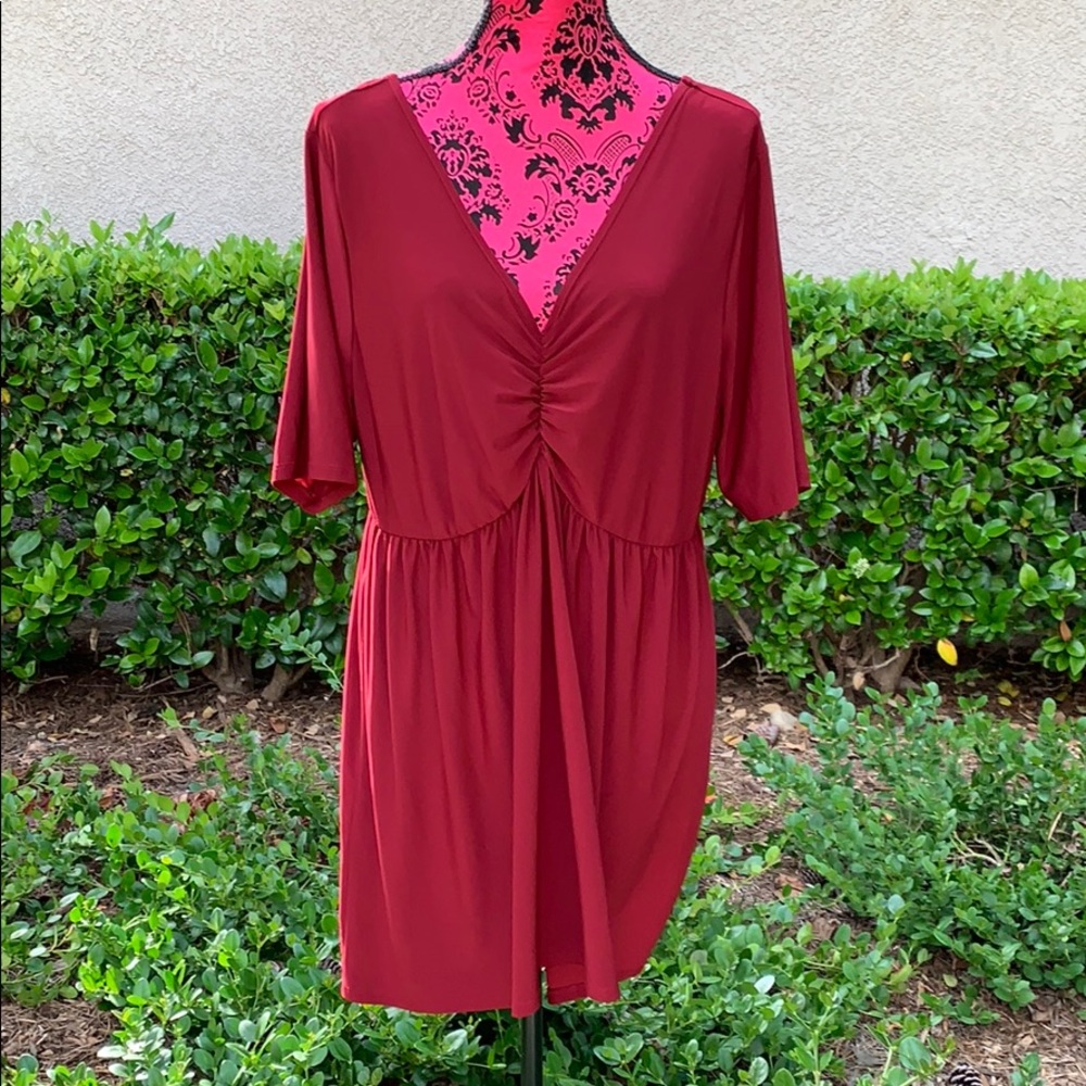 Torrid cinch front babydoll top 3x